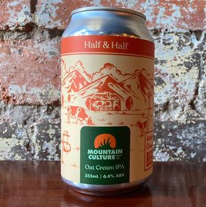 Mountain Culture Half & Half Oat Cream IPA