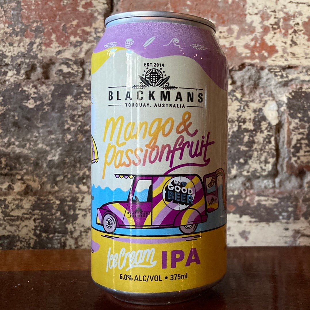 Blackman's Mango & Passionfruit Ice-cream IPA – Otter's Promise