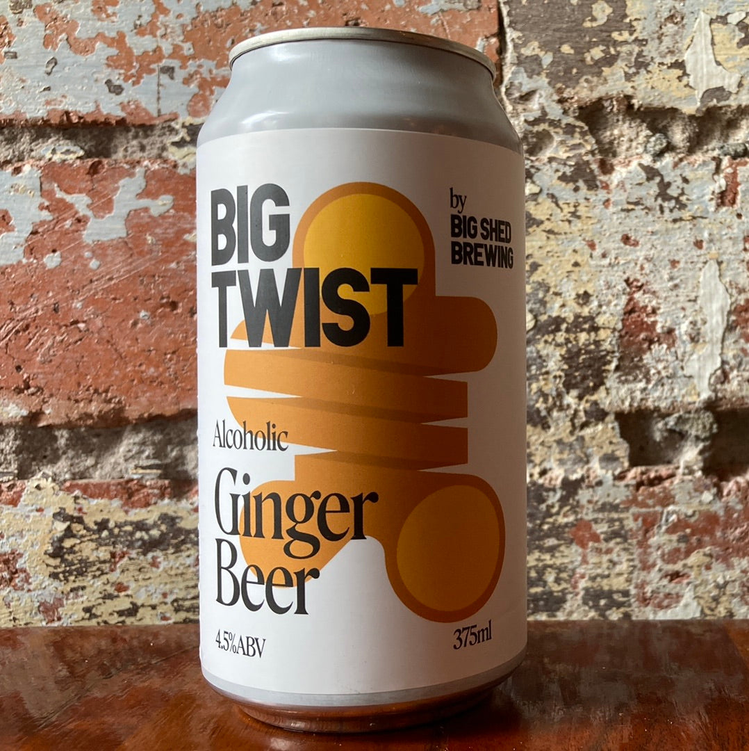 Big Shed Big Twist Alcoholic Ginger Beer – Otter's Promise