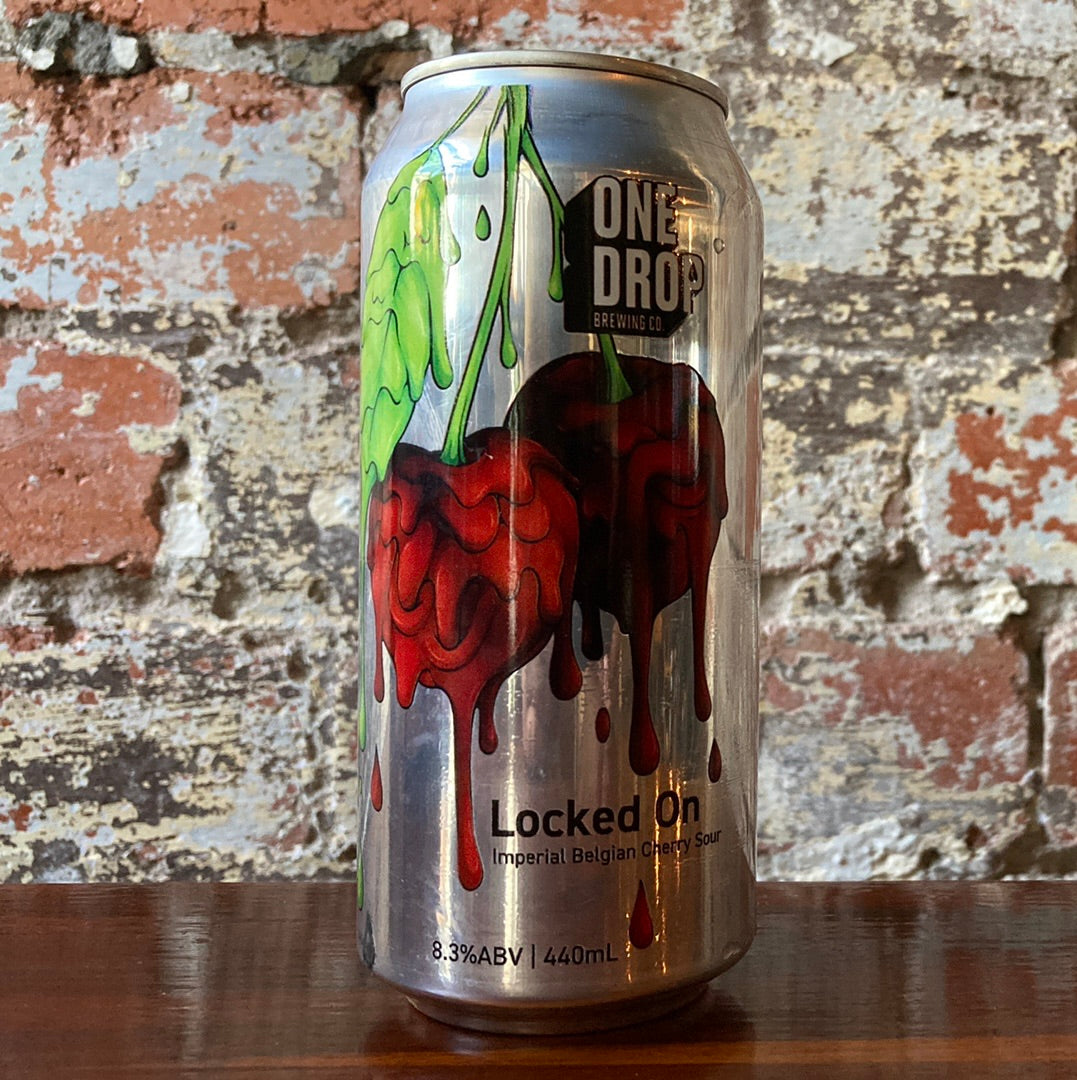 One Drop Locked On Imperial Belgian Cherry Sour – Otter's Promise