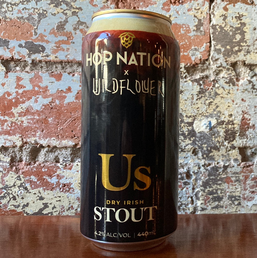 Hop Nation X Wildflower Us Dry Irish Stout