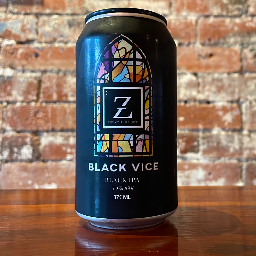 The Zythologist Black Vice Black IPA