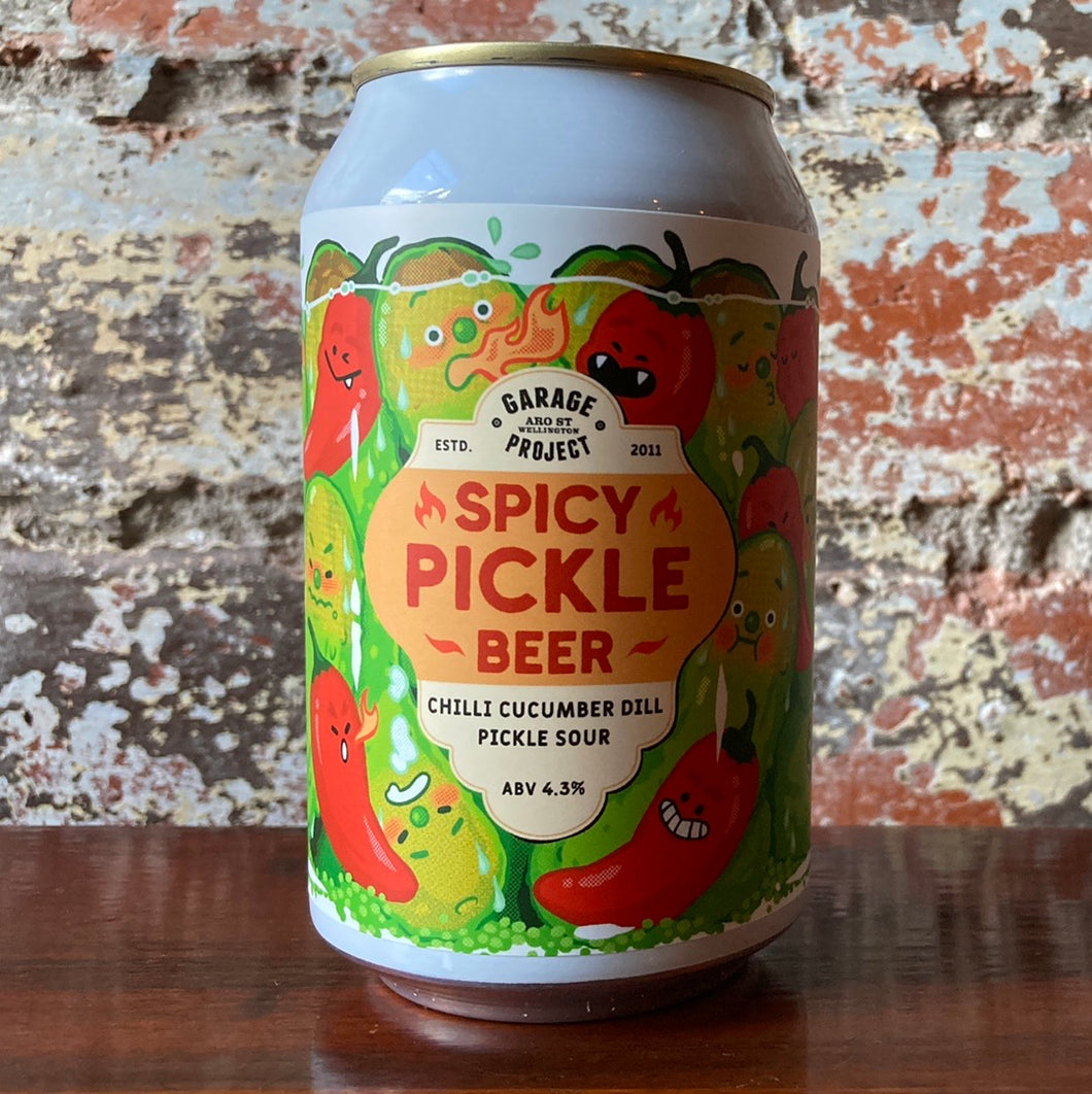 Garage Project Spicy Pickle Beer Chilli Cucumber Dill Pickle Sour