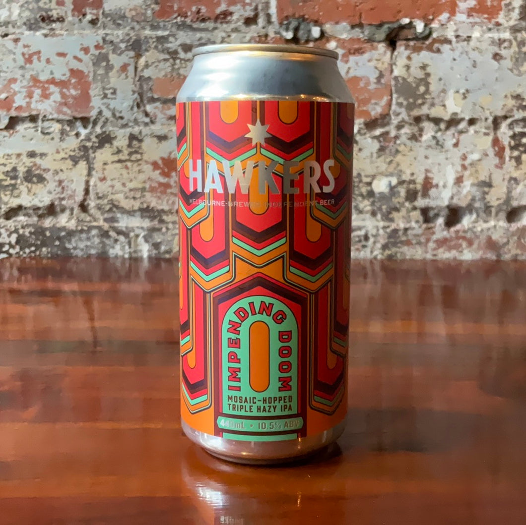 Hawkers Impending Doom Mosaic-Hopped Triple Hazy IPA