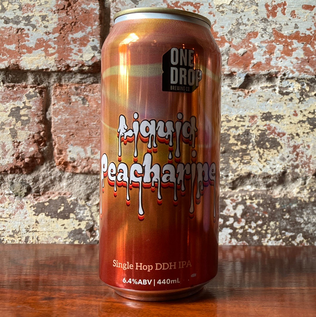 One Drop Liquid Peacharine Single Hop DDH IPA