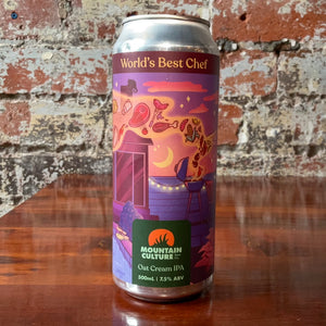 Mountain Culture World’s Best Chef Oat Cream IPA