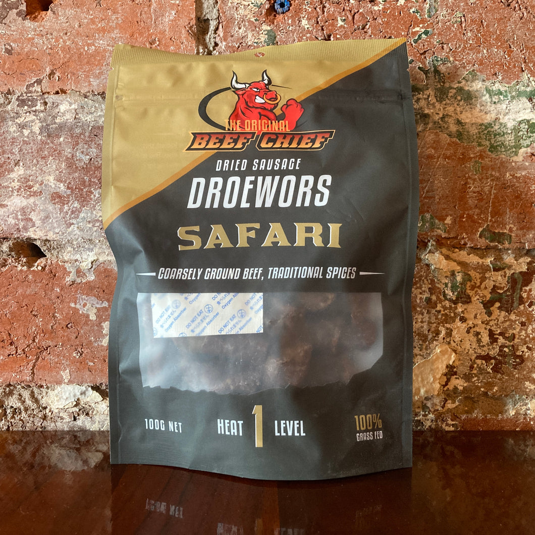 Beef Chief Safari Droewors