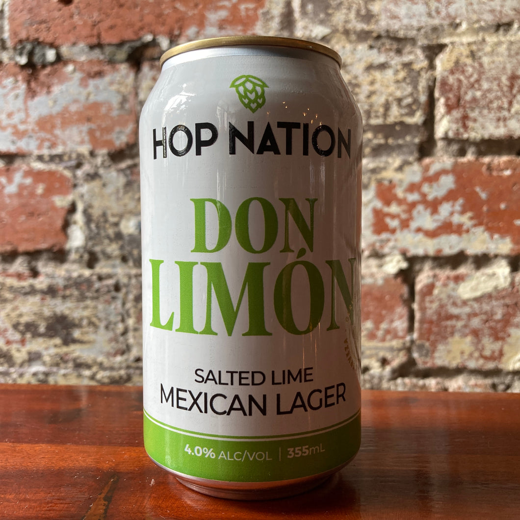 Hop Nation Don Limon Salted Lime Mexican Lager