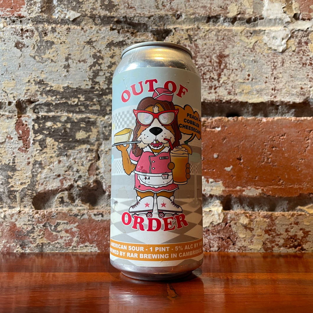 RAR Brewing Out of Order Peach Cobbler Cheesecake American Sour