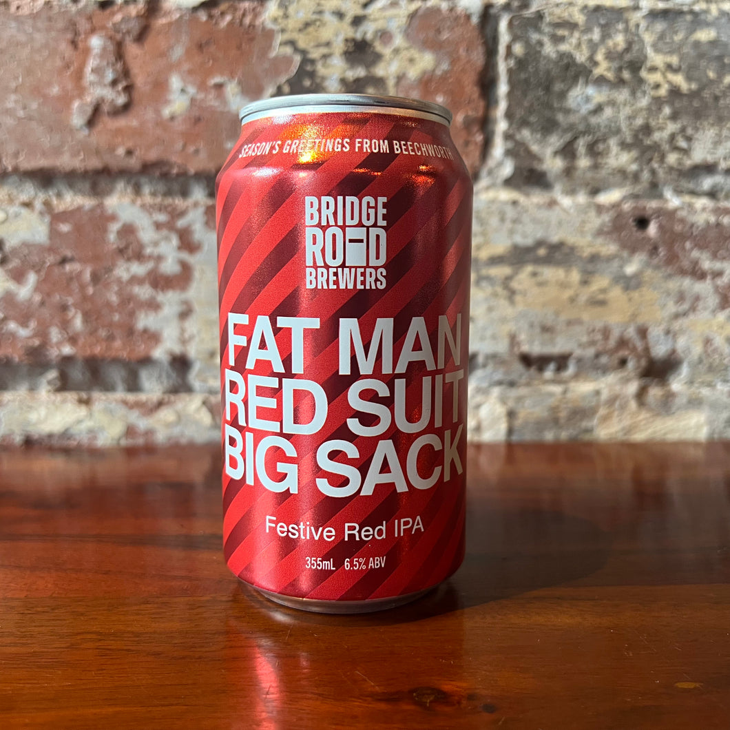 Bridge Road Fat Man Red Suit Big Sack Festive Red IPA 2024