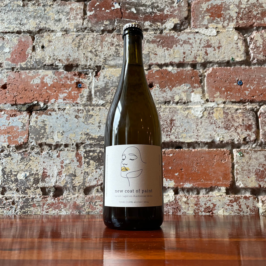 Sobremesa x Bandicoot Run New Coat of Paint saison aged on Chardonnay skins