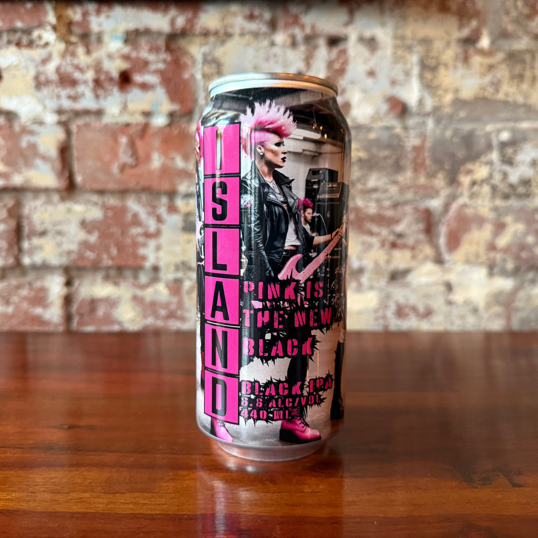 ISLAND Pink is the New Black Black IPA