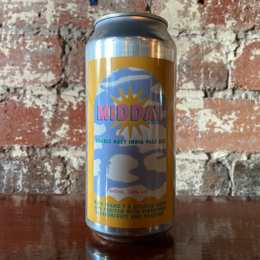 Hargreaves Hill x Celestial Beerworks Midday Double Hazy IPA w/ Pineapple Passionfruit & Peaches