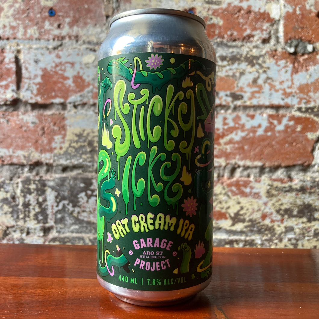 Garage Project Sticky Icky Smooth Oat & Milk Sugar IPA with Guava