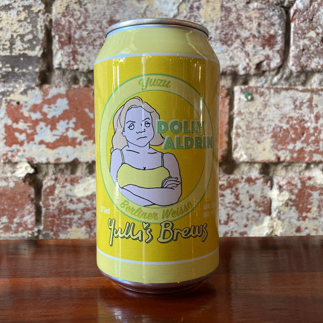 Yulli’s Brews Dolly Aldrin Yuzu Berliner Weisse