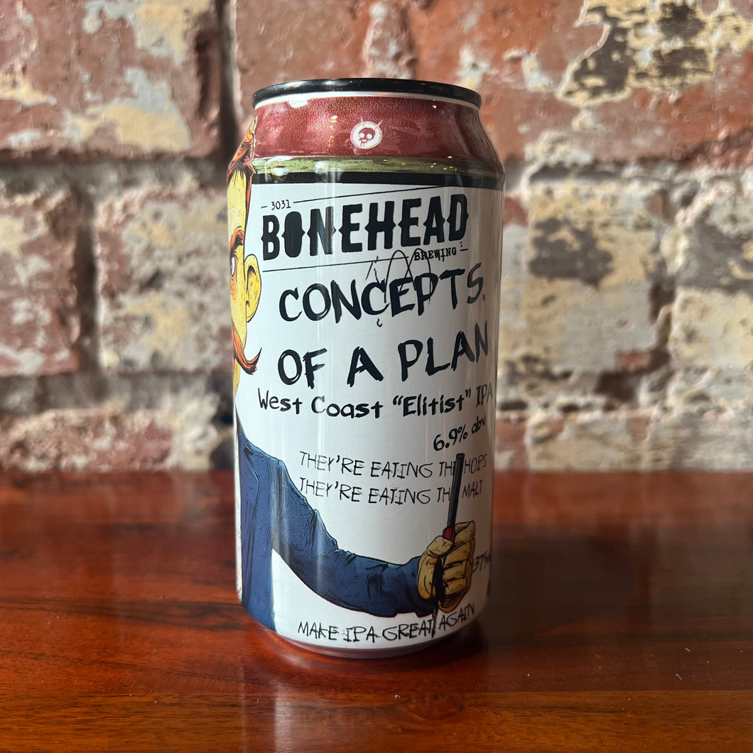 Bonehead Concepts of a Plan West Coast ‘Elitist’ IPA