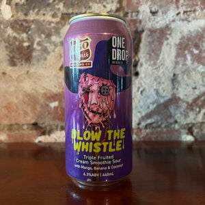 One Drop Blow the Whistle Triple Fruited Cream Smoothie Sour