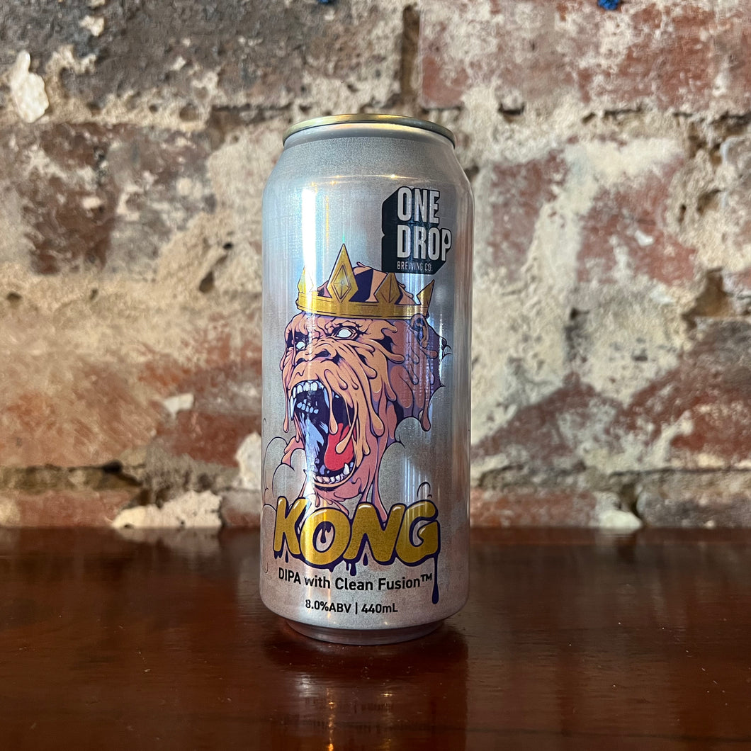 One Drop Kong DIPA with clean fusion