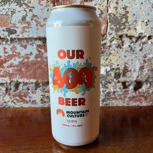 Mountain Culture Our 400 Beer NEIPA