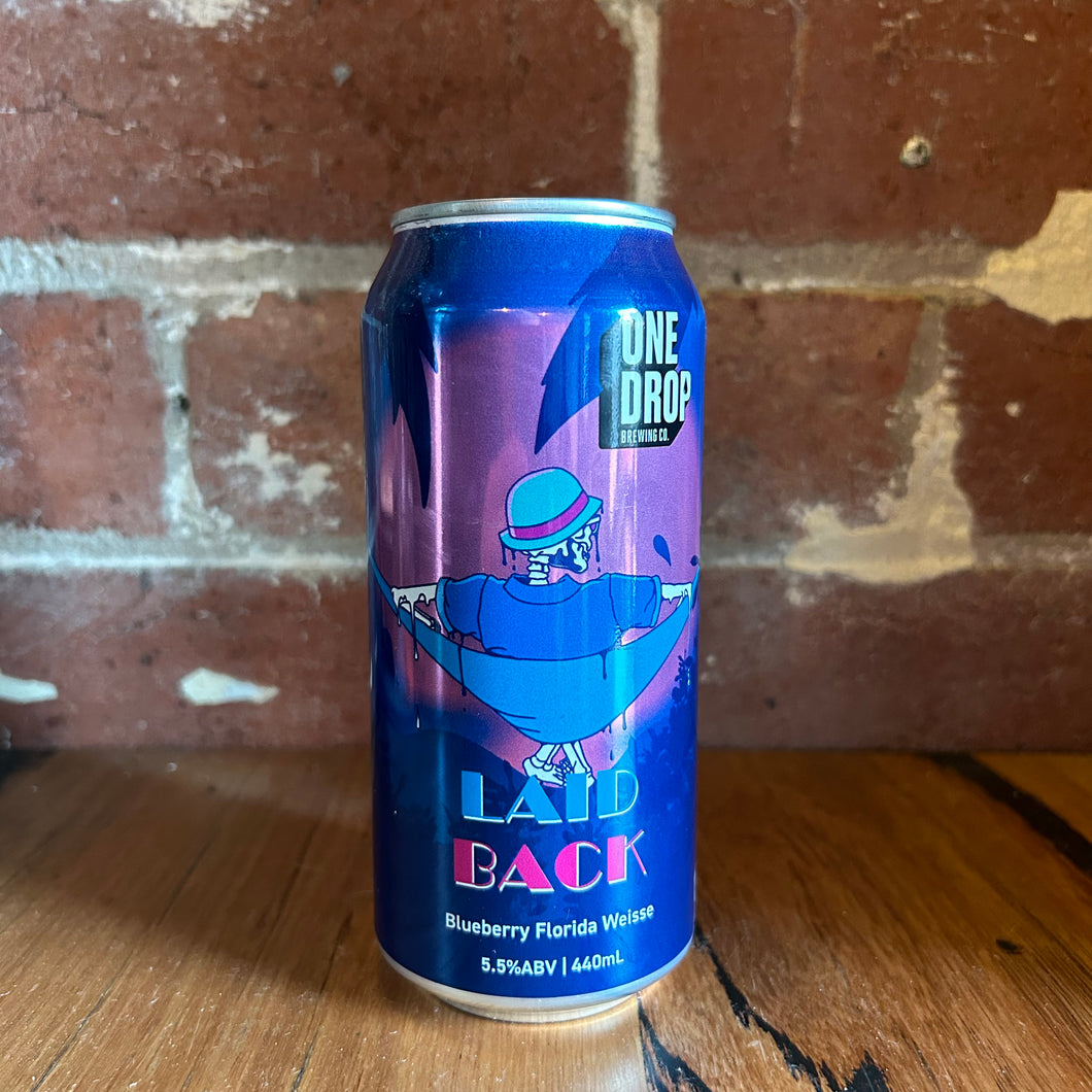 One Drop Laid Back Blueberry Florida Weisse