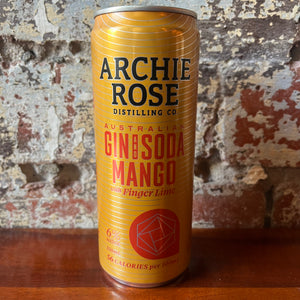 Archie Rose Australian Gin & Soda Mango with Finger Lime