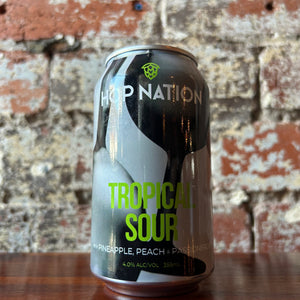 Hop Nation Tropical Sour With Pineapple, Peach & Passionfruit