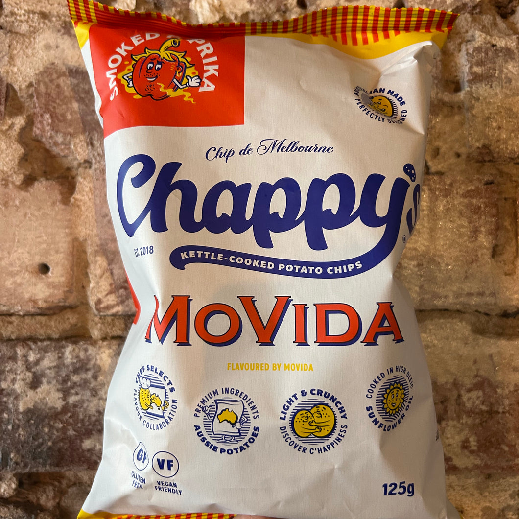 Chappy’s X Movida Smoked Paprika Kettle Chips