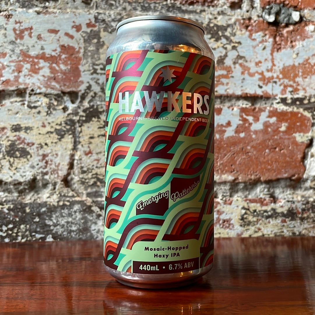 Hawkers Emerging Patterns Mosaic Hopped Hazy IPA – Otter's Promise