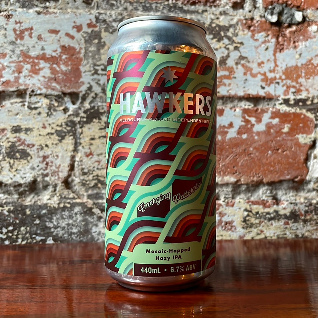 Hawkers Emerging Patterns Mosaic Hopped Hazy IPA