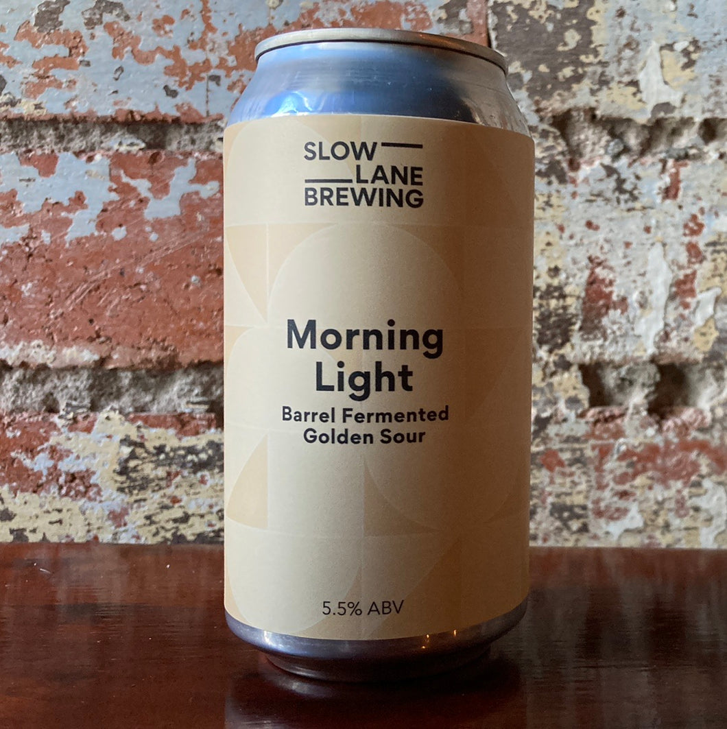 Slow Lane Morning Light Barrel Fermented Golden Sour Ale