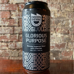 Deeds Glorious Purpose Blended Imperial Stout w/ Cherries