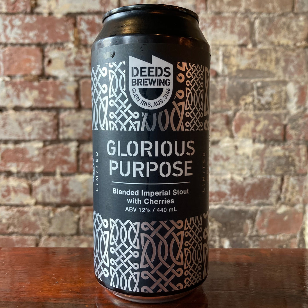 Deeds Glorious Purpose Blended Imperial Stout w/ Cherries