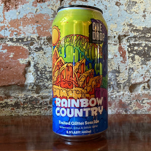 One Drop Rainbow Country Fruited Glitter Sour