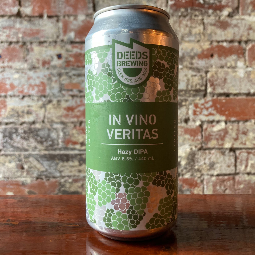 Deeds In Vino Veritas Hazy DIPA