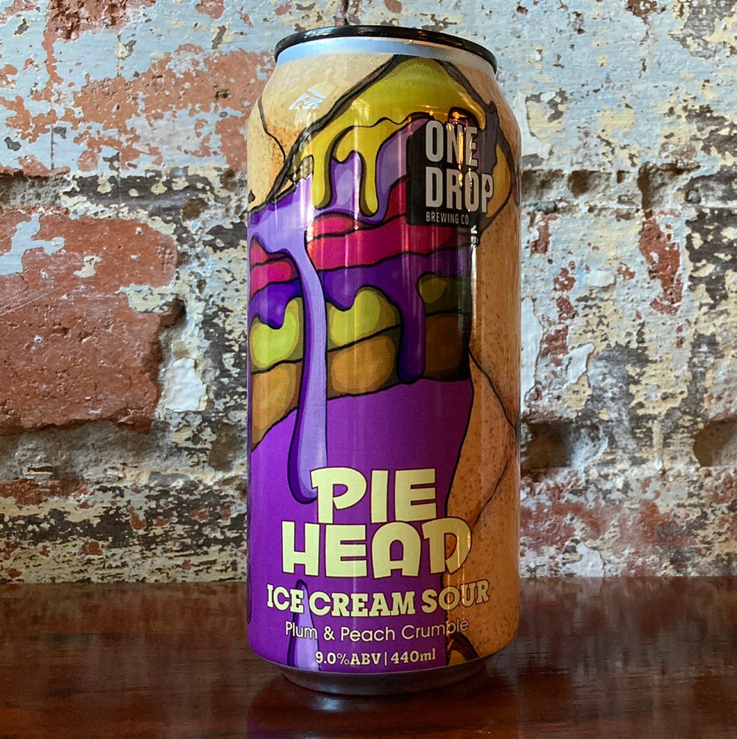 One Drop Pie Head Plum & Peach Crumble Ice Cream Sour