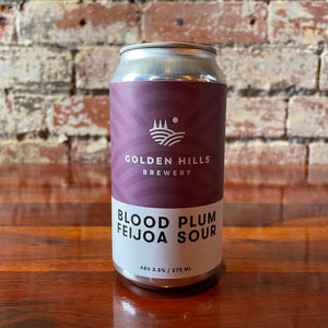 Golden Hills Brewery Blood Plum Feijoa Sour