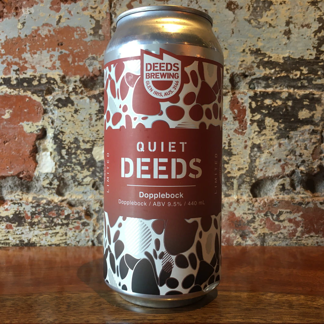 Quiet Deeds Dopplebock