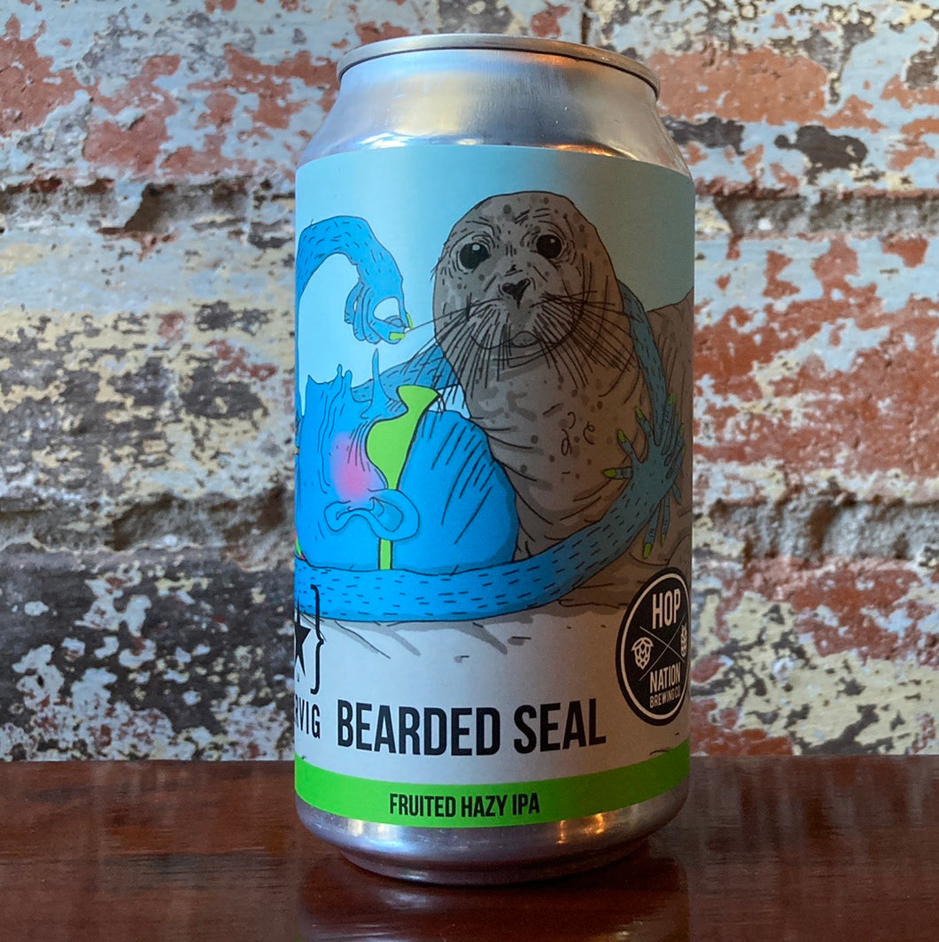 Hop Nation X Lervig Bearded Seal Fruited Hazy IPA