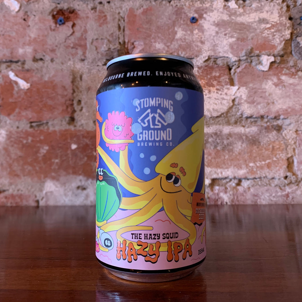 Stomping Ground The Hazy Squid Hazy IPA