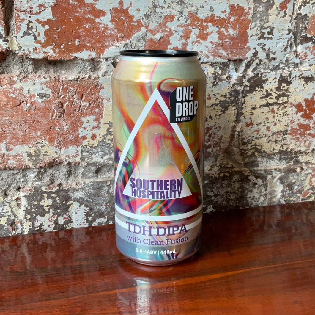 One Drop Southern Hospitality TDH DIPA with Clean Fusion