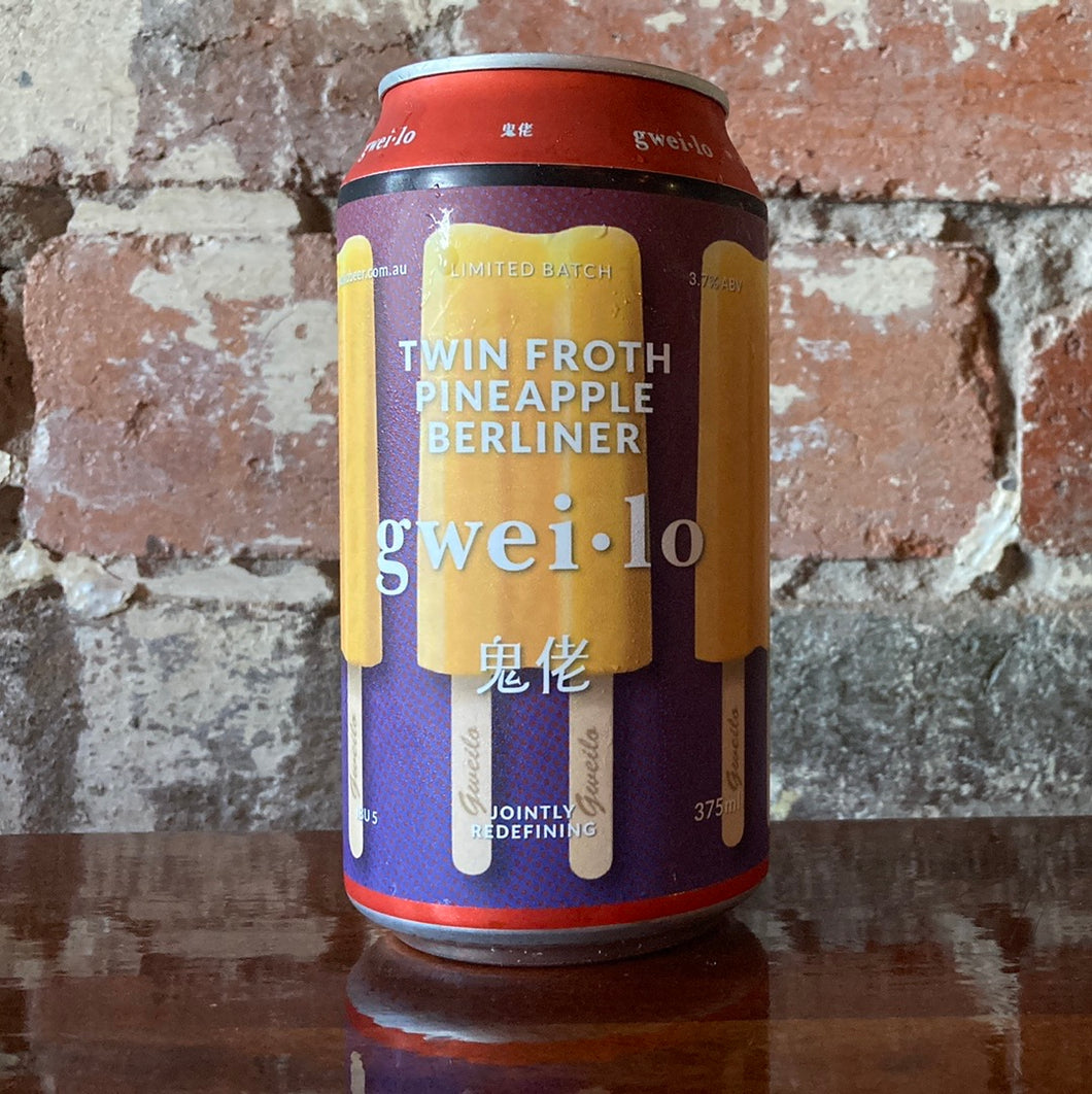 Gweilo Twin Froth Pineapple Berliner