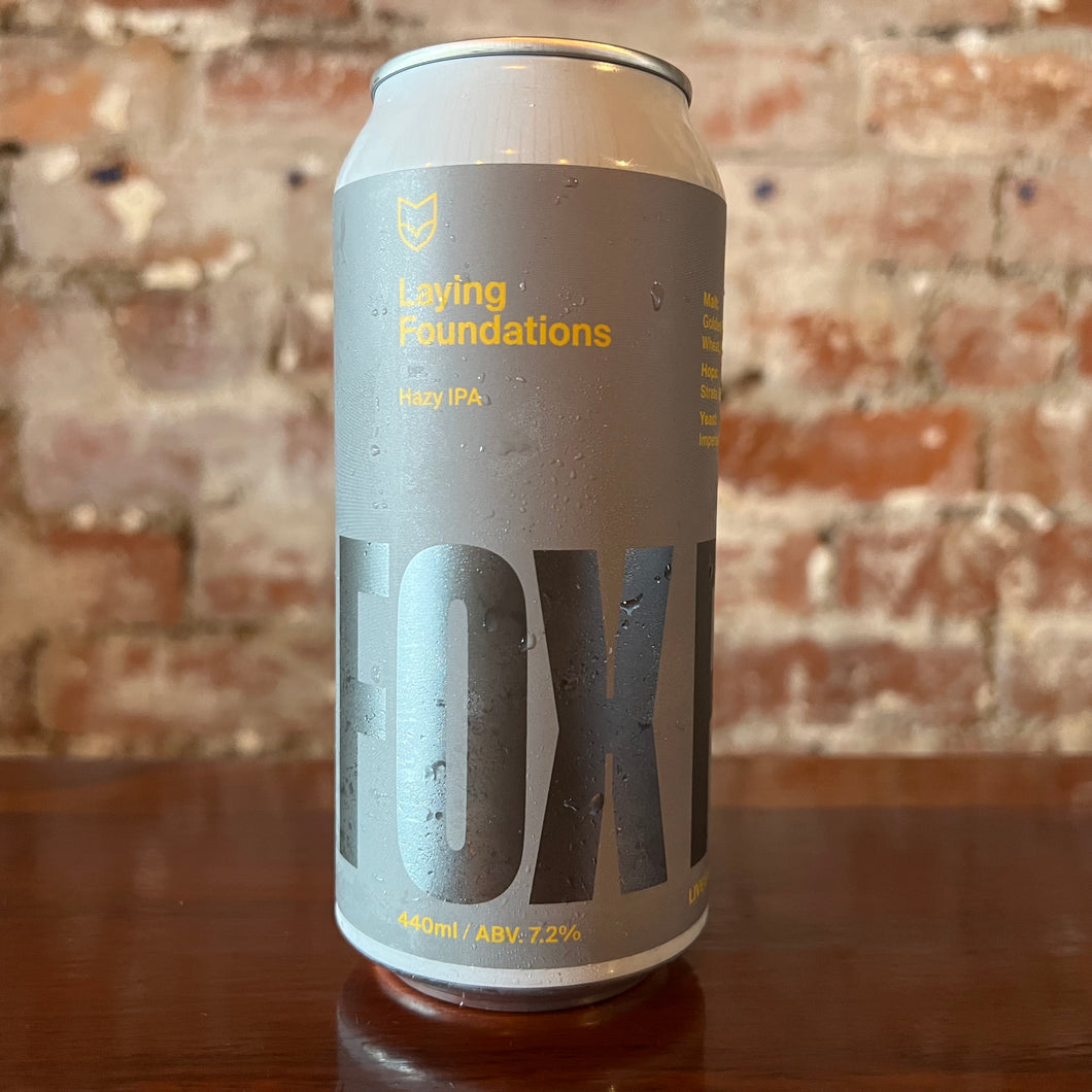 Fox Friday Laying Foundations Hazy IPA