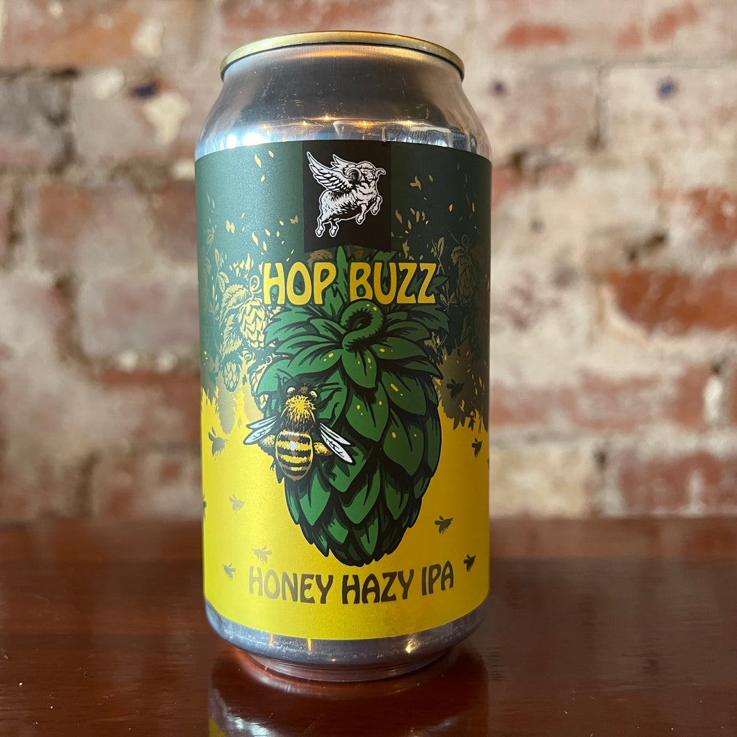 New England Brewing Hop Buzz Honey Hazy IPA