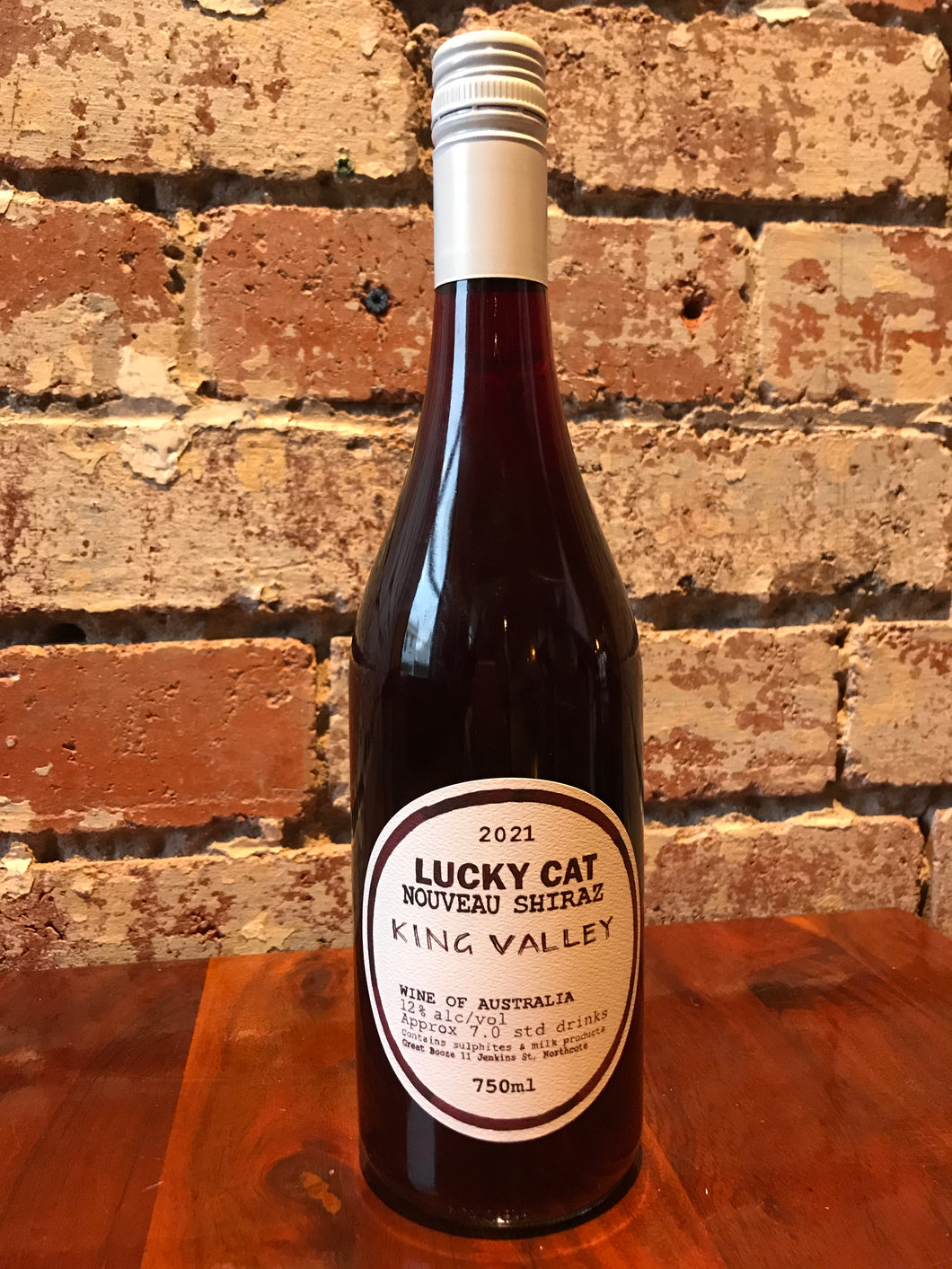 Lucky Cat King Valley Nouveau Shiraz